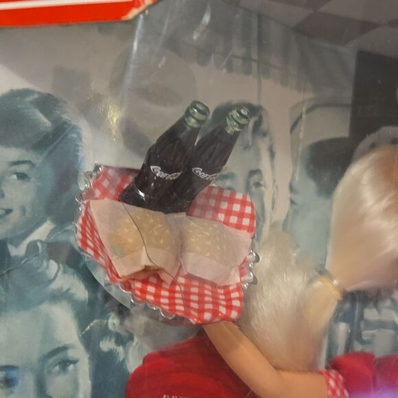 Limited Edition 1998 Coca Cola Barbie Collector Doll by Mattel - New Without Tag - Picture 3 of 9